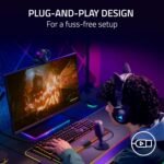 Razer Seiren V3 Mini USB Microphone, Supercardioid Condenser Mic, Black | Tap-to-Mute Sensor with LED Indicator, Shock Absorber, Ultra Compact, Works with OBS, Discord, Zoom, Teams - Image 7
