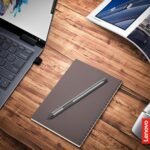 Lenovo Digital Pen 2 (Laptop) - Ultra-Tactile Response - 4,096 Levels of Pressure - Natural Feel Elastometer Pen Tip - Extended Battery Life - Silver, Grey - Image 9