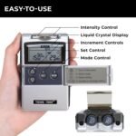TENS 7000 Rechargeable Tens Unit Muscle Stimulator, Back Pain Relief, 4 Electrodes/Unit Pads, Period Pain Simulator, Muscle Recovery & Growth, Stim Machine, Electrotherapy, TENS Machine - Image 5