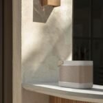 Bang & Olufsen Beolit 20 Portable Bluetooth Speaker - Grey Mist | Wireless Charging, Loud 360 Degree Sound, Home and Outdoor, Qi Phone Charger Pad - Image 5