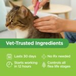 TevraPet Actispot II Flea Treatment for Large Cats 9+ lbs | 6 Doses | Powerful Prevention and Control - Image 6