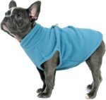Sleeveless Pullover Fleece Vest for Small Dogs: Cozy Polyester Dog Jacket, Tank Top Sweater with Leash Ring and Armholes, Crisp, Warm, and Easy-to-Wear Design for Everyday Comfort Lake Blue M - Image 3