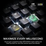 Corsair Galleon 100 SD RGB Mechanical Wired Gaming Keyboard – QWERTY US, Stream Deck-Integrated, Pre-Lubed MLX Pulse Thocky Hotswappable PBT Double-Shot Switches, FlashTap SOCD, 8,000Hz – Black - Image 8