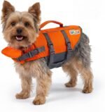 Outward Hound Granby Splash Orange Dog Life Jacket, XS - Image 2