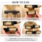 WILLBOND Perm Rods,Pink, 1.18 Inch | Cold Wave Hair Rollers with Rat Tail Comb, Clips, For Long Short Hair, Reusable Curl Rods for Salon Home Perming - Image 4