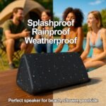 OontZ Angle 3 Gen 4 Portable Bluetooth Speaker, 12W, 24-Hour Playtime | Compact 12W Bluetooth speaker with clear sound,100-ft range, IPX5 waterproof, AUX Input, USB-C Charging Cable. - Image 7