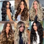4PCS Clip in Hair Extensions Honey Blonde Mixed Light Brown 20 Inch Long Wavy Synthetic Hair Extensions (4pcs, 20Inch, 22H10#) - Image 8