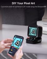 Divoom Ditoo Retro Pixel Art Game Bluetooth Speaker with 16X16 LED App Controlled Front Screen (Black) - Image 8