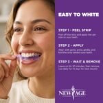 Teeth Whitening Strips - 90-Day Long-Lasting Results, Enamel Safe & Low-Sensitivity, Professional Teeth Whitening Strips with Non-Slip Dry Strip Technology - 28 Upper and 28 Lower - 28 Treatments - Image 6