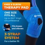 PhysioNatural Cold Therapy Ice Machine for Knee Surgery Recovery – Programmable Continuous Cryotherapy System with Adjustable Knee Pad for Post-Op Swelling, Sprains & Injuries - Image 7