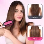 4 Pack Vented Detangling Hair Brush - Detangler Hairbrush with Soft Bristles for Effortless Tangle Free - Ideal for Wet Dry or Curly Damaged Hair for Women Men Kids - Image 5