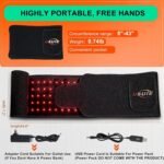 Red Light Therapy Belt, Infrared Light Therapy Wrap Red Light Therapy Device for Body with Timer for Women Men Gift - Image 5