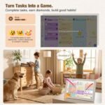 Digital Calendar 10.1" Touchscreen, Smart Electronic Wall Organizer, Chore List, Meal & Family Task Manager, Third-Party Calendar Sync, Picture Frame - Perfect Gifts for Mom & Women - Image 6