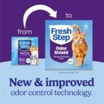 Fresh Step Odor Shield Multi Cat Clumping Cat Litter, 14 lb. | Febreze Freshness, Odor Shield with Ammonia Block Technology, Low Dust, Compatible with Most Automatic Litter Boxes - Image 3