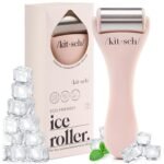 Kitsch Ice Roller for Face – Cooling Face Rollers for Women & Men - Pink | Stainless Steel Ice Face Roller to Reduce Puffiness, Redness & Headaches – Cooling Ice Roller for Face Women for Skin Care - Image 2