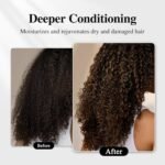 Heat Cap for Deep Conditioning: 10-Level Heats Up Quickly 3 Time Settings Hair Steamer for Natural Hair Home Use Thermal Steam Cap for Black Hair Portable Heating Caps - Image 3