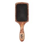 Wet Brush Paddle Hair Brush, Traditional Wood- Ultra-Soft IntelliFlex Detangling Bristles with AquaVent Design For Spreading Hair Treatments Evenly - Pain-Free Hair Brush For Women & Men - Image 2