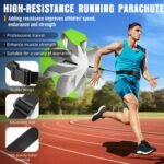 Agility Ladder, Agility Speed Training Equipment Set, 20ft Speed Ladder | 4 Hurdles, 12 Soccer Cones, Jump Rope, Running Parachute, Soccer Football Basketball Training Equipment Accessories - Image 6