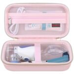 Elonbo Carrying Case for Portable Handheld Inhaler Nebulizer Machine, Pink | Asthma Inhaler Case, Handheld Mesh Atomizer Machine Hard Travel Bag, Mist Humidifier/ Moisturizer Sprayer Holder. (Case Only) - Image 2