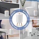 Pukomc Smart Sensor Wastebasket, Convenient and Hygienic Easy to Use | Technology Sensor Waterproof Wastebasket Plastic Trash Can for Kitchen, Bathroom, Bedroom, Living Room, Office and Outdoor - Image 7