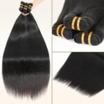 16A Raw Straight Bundles Human Hair 3 Bundles,22 24 26 Inch,Triple Lifespan,Burmese Virgin Remy Hair Extensions,No Tangle Shedding - Image 3