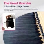Real Raw Human Hair 3 Bundles Deal, 6X Lifespan Than Regular Virgin Hair, No.1 Quality, No Shedding, No Tangling, Raw Indian Wavy Hair Bundles (Body Wave-Natural Black, 16 18 20 inch) - Image 8