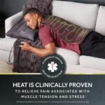 Sunbeam AdvancedHeat King-Sized Heating Pad, Sunbeam Heating Pad for Tough Pain Relief - Image 6