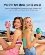 Portable Bluetooth Speaker Beach Essentials: Powerful Crystal Clear Sound/Dynamic Light/IPX5 Waterproof/All Day Playtime/Wireless BT 5.3/TWS Paring, Dad Gifts, Outdoor|Travel|Camping|Pool Accessories | Powerful HD Sound,Dynamic Light,All Day Playtime,Wireless BT 5.3,TWS Pairing,Travel|Camping|Pool Accessorie,School Supplies - Image 8