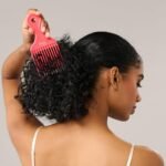 ​Diane 6-Inch Lift Comb for Detangling, Styling, and Adding Volume, Wide-Tooth Comb for All Hair Types, Hair Pick for Women, Wide Tooth Comb for Curls, Parting and Teasing - Image 4