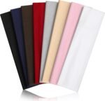 Headbands for Women 8PCS, Summer-Exclusive Elastic Non Slip Hair Head Bands | Sweatbands head bands for women's hair, Soft Running Fashion Headband for Men & Women for Working Out, Travel, Daily Use - Image 2