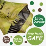 GREENER WALKER Poop Bags for Dog Waste-540 Bags,Extra Thick Strong 100% Leak Proof Dog waste Bags (Brown) - Image 4