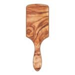 Wet Brush Paddle Hair Brush, Traditional Wood- Ultra-Soft IntelliFlex Detangling Bristles with AquaVent Design For Spreading Hair Treatments Evenly - Pain-Free Hair Brush For Women & Men - Image 3