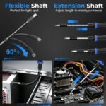 STREBITO Precision Screwdriver Set 153 in 1 Small Magnetic Screwdriver Set | Electronics Screwdriver Set Mini Repair Tool Kit for RC, Computer, PC, Laptop, iphone, Macbook, PS5, Xbox, Jewelers, Glasses - Image 5
