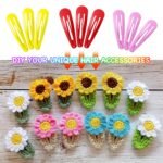 Funtopia 150pcs Hair Clips, 50 Colors Snap Hair Barrettes for Girls | 2 Inch Colorful Snap Hair Clips with Storage Case, Non Slip Metal Barrettes for Women Girls Toddler Kids Teens - Image 4