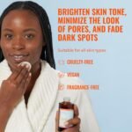 Good Molecules Niacinamide Brightening Toner with Arbutin, 4 fl oz | Brightens and evens the look of skin tone, refines texture, and minimizes the look of pores. - Image 3
