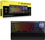 Corsair Galleon 100 SD RGB Mechanical Wired Gaming Keyboard – QWERTY US, Stream Deck-Integrated, Pre-Lubed MLX Pulse Thocky Hotswappable PBT Double-Shot Switches, FlashTap SOCD, 8,000Hz – Black - Image 11