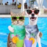 16 Pcs Tie Dye Dog Bandanas Rainbow Triangle Bulk Scarf for Dogs Pets Kerchief Washable Cute Bib for Small Medium Large Dogs Puppy Cats(Vivid Style) - Image 7