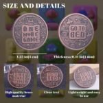 Ultimate Gamer Gift for Men - Double Sided Decision Maker Coin for Boyfriend, Husband & Gamers | Stress-Relieving Gaming Accessories for Birthday, Christmas & Valentines Day, Gamer Stocking Stuffer - Image 3