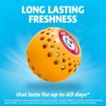 Arm & Hammer OdorBusterz® Odor Eliminator Balls, Clean Burst, 3 Count – Baking Soda Odor Control for Closets, Drawers, Hampers & Small Spaces - Image 5