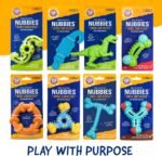 Arm & Hammer Nubbies T-Bone Dental Dog Chew Toy, Peanut Butter Flavor | Durable nylon and TPR nubs clean teeth and gums, built for aggressive chewers - Image 9