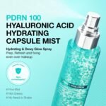Anua PDRN Collagen Glow Facial Serum Spray, 3.38 fl oz | Hydrating Face Mist, Hyaluronic Acid, dewy glass finish, All Skin Types, Instant Plumping, Firming Care, Korean Skincare - Image 5
