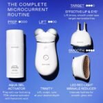 NUFACE Trinity+ Facial Massager - Face Firming & Toning Device for Lines & Wrinkles Treatment - FDA-Cleared Wrinkle Reducer + Lip & Eye Attachment + Aqua Gel Activator - 3 Frequency Microcurrent - Image 8