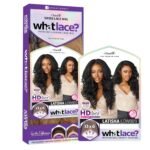 Sensationnel What Lace 13x6 Wig-Latisha, 1B OFFBLACK | Lace Front, Hand-Tied, Synthetic, Natural Density Pre-Plucked Hairline, Glueless - Image 9