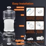 BBLIFE NSF Tested Transparent Shower Filter for Hard Water with Cartridge | Replaceable Cartridge,4000 Gal Capacity, Easy Installation, Reduces Chlorine & Impurities, Helps Improve Skin,Hair, Lead-Free - Image 10