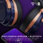Turtle Beach Stealth 700 Wireless Gaming Headset for Xbox, PS5, PC, Mobile | Xbox Series X|S, Xbox One, PlayStation, Multiplatform, Bluetooth, 60mm Dual Drivers, 80-Hr Battery, Flip-to-Mute Mic, Cobalt - Image 4