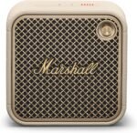 Marshall Willen II Portable Bluetooth Speaker - Rugged Waterproof/Dust-Proof Design | Loud Stereo Sound, Deep Bass | Compact and Wireless for Travel and Outdoors - Cream - Image 2