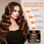 MISICH Raw Batana Oil for Hair Growth, 100% Natural Pure Botana Oil Paste from Honduras, Unrefined Organic Batana Hair Mask for Prevent Hair-Loss, Enhances Thickness for Men & Women 5.3 oz - Image 4