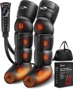 YINGGG Leg Massager with Heat and Compression - Foot and Calf Massage Sleeve with 3 Heat, 6 Intensities, 6 Modes, Compression Boots for Circulation and Pain Relief - Image 2