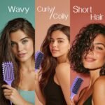 Curly Hair Brush, Curl Brush for Wet & Dry Hair | Curl Defining Brush for Effortlessly Defined Curls & Waves, Detangling Brush for Women, Men & Kids, Reduces Frizz - Image 6