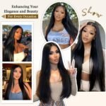 16A Raw Straight Bundles Human Hair 3 Bundles,22 24 26 Inch,Triple Lifespan,Burmese Virgin Remy Hair Extensions,No Tangle Shedding - Image 8